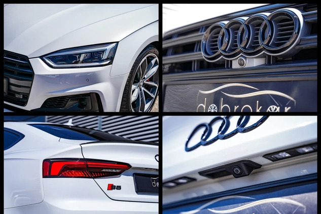 Audi S5 cena 164900 przebieg: 105873, rok produkcji 2017 z Ostrzeszów małe 704